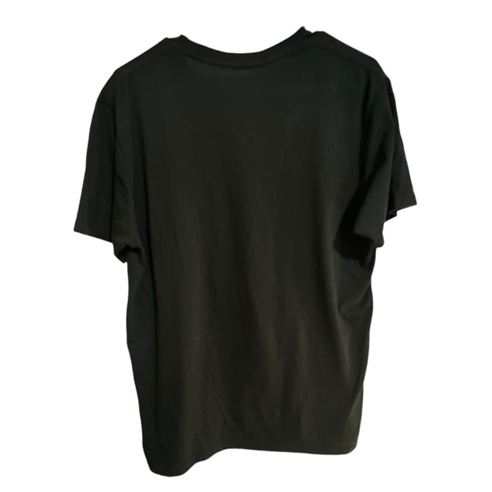 Zig Zag Black Original Slow Burning Graphic Short Sleeve T-Shirt - Picture 4 of 4